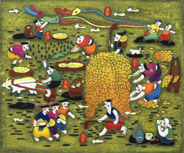 农民画绘本获奖（农民 绘画）