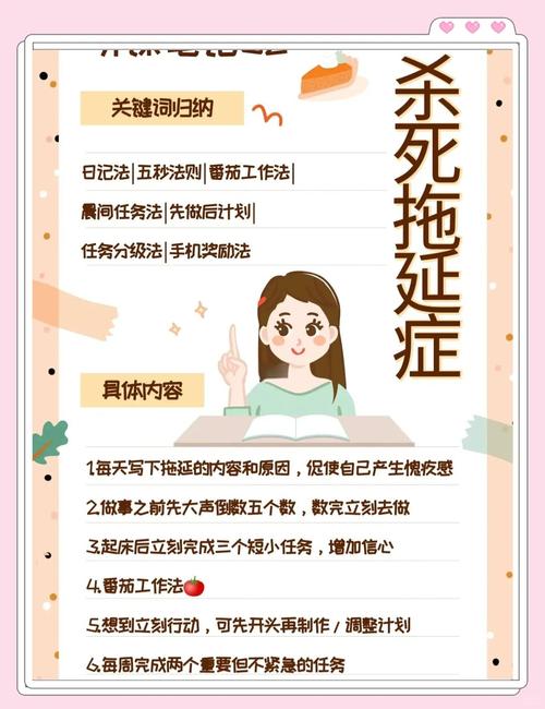 拖延症成因（拖延症成因及克服黑板报）