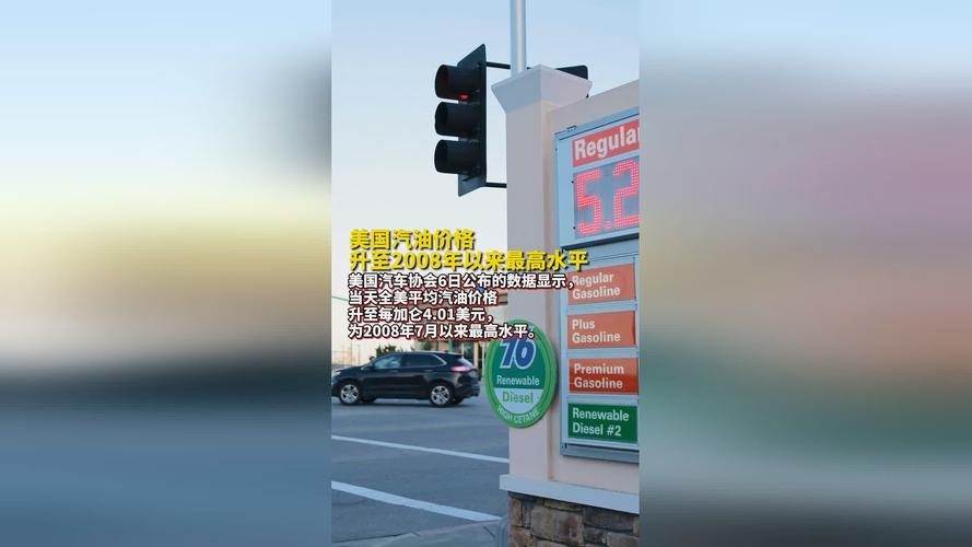 美国汽油价创21个月新高，零工群体在加油站感受切肤之痛