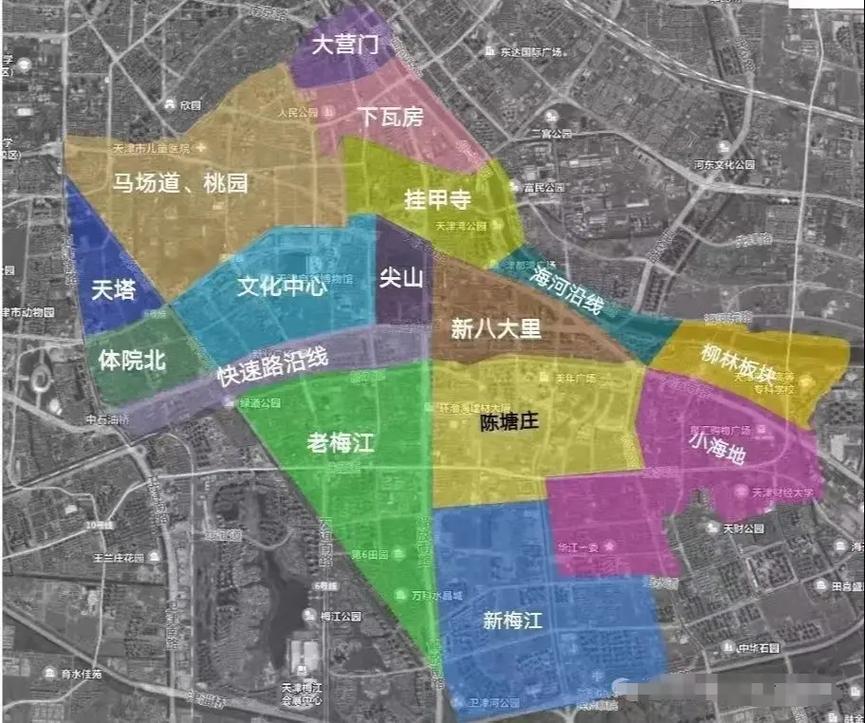 天津市河西区地图（天津市河西区地图全图最新消息高清）