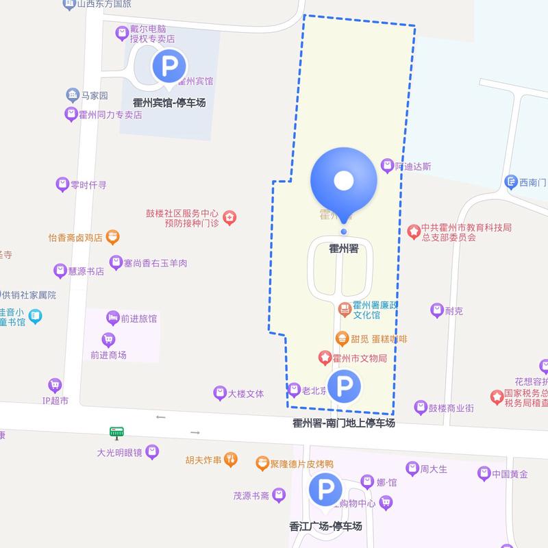 山西省霍州市地图（山西省霍州市区号多少）