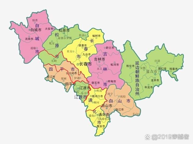 公主岭地图（公主岭市地形图）