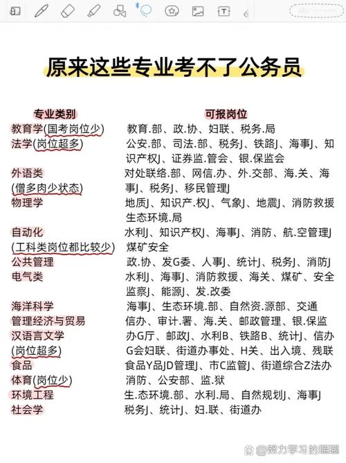怎么查自己专业可以报哪些公务员（怎么查自己专业可以报哪些公务员岗位）
